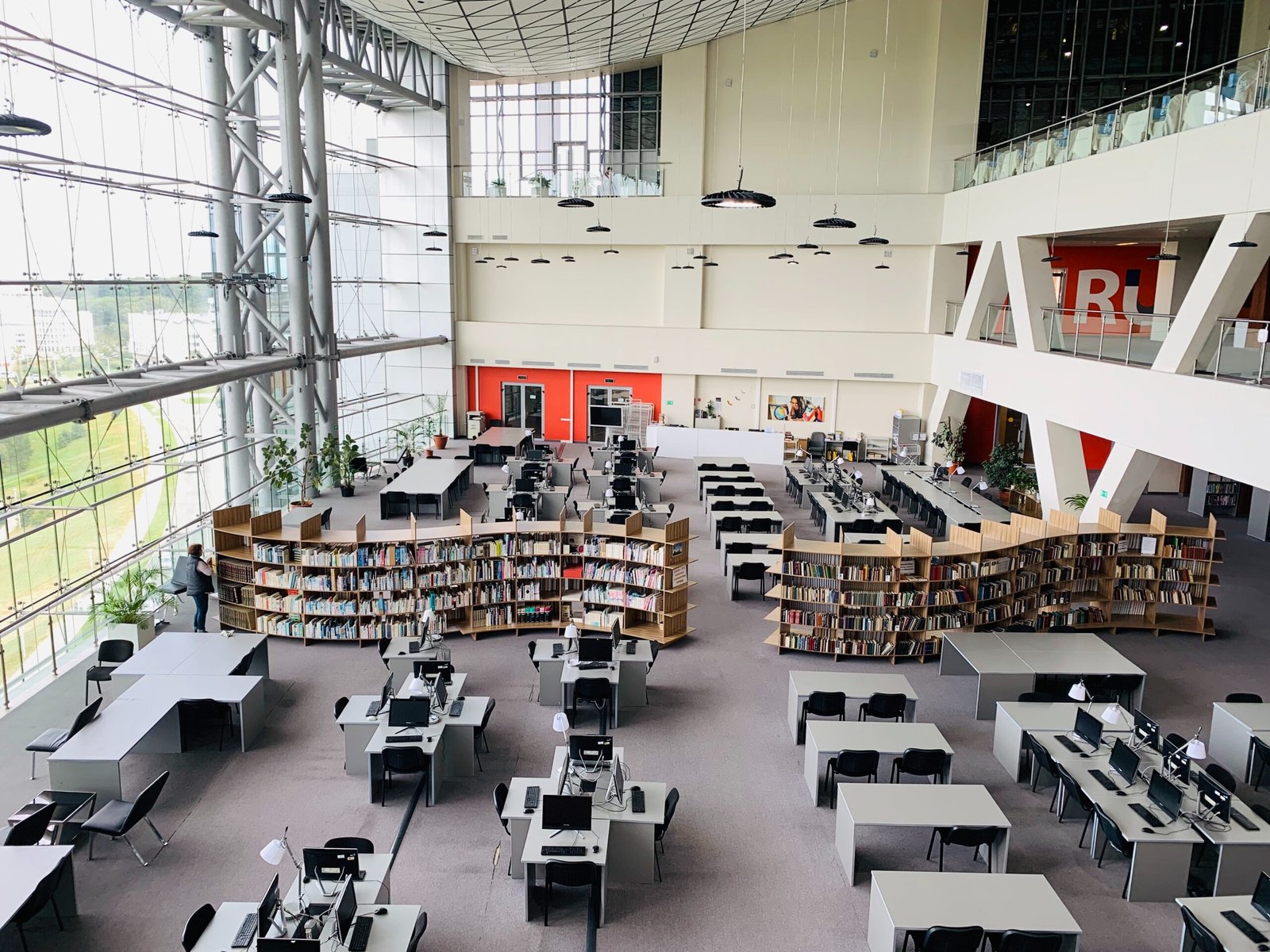 Library from above